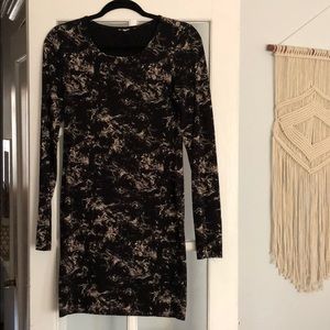 Black/Beige H&M dress, tags removed.